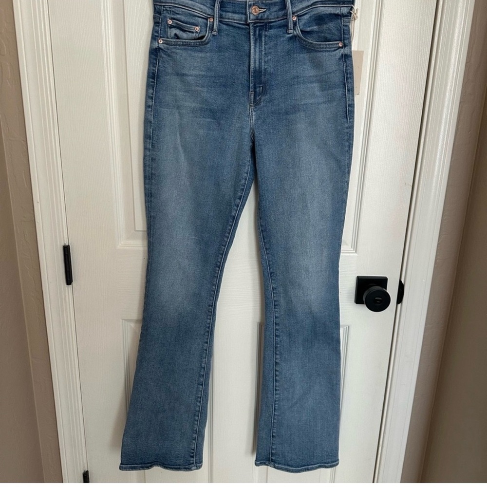 MOTHER High Rise Women Jeans in Light Blue